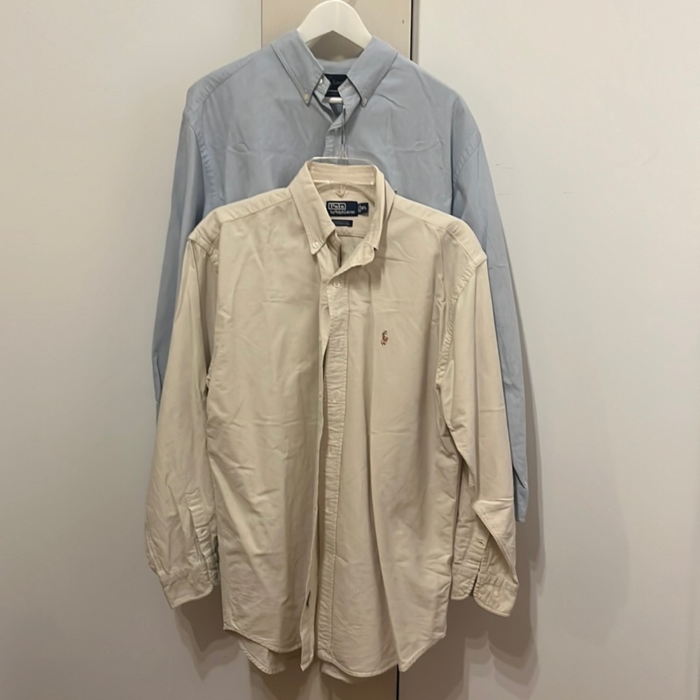 Set of 2 Polo Ralph Lauren Yarmouth Oxfords